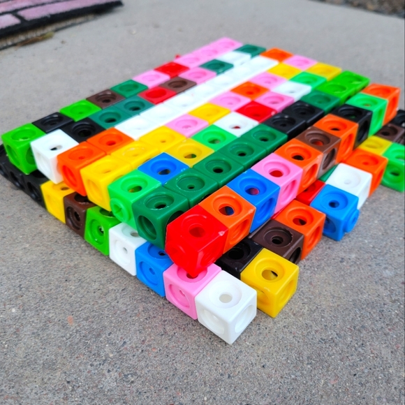 Math Manipulatives-Unifix Cubes, Tens Rods and More! - Picture 6 of 13